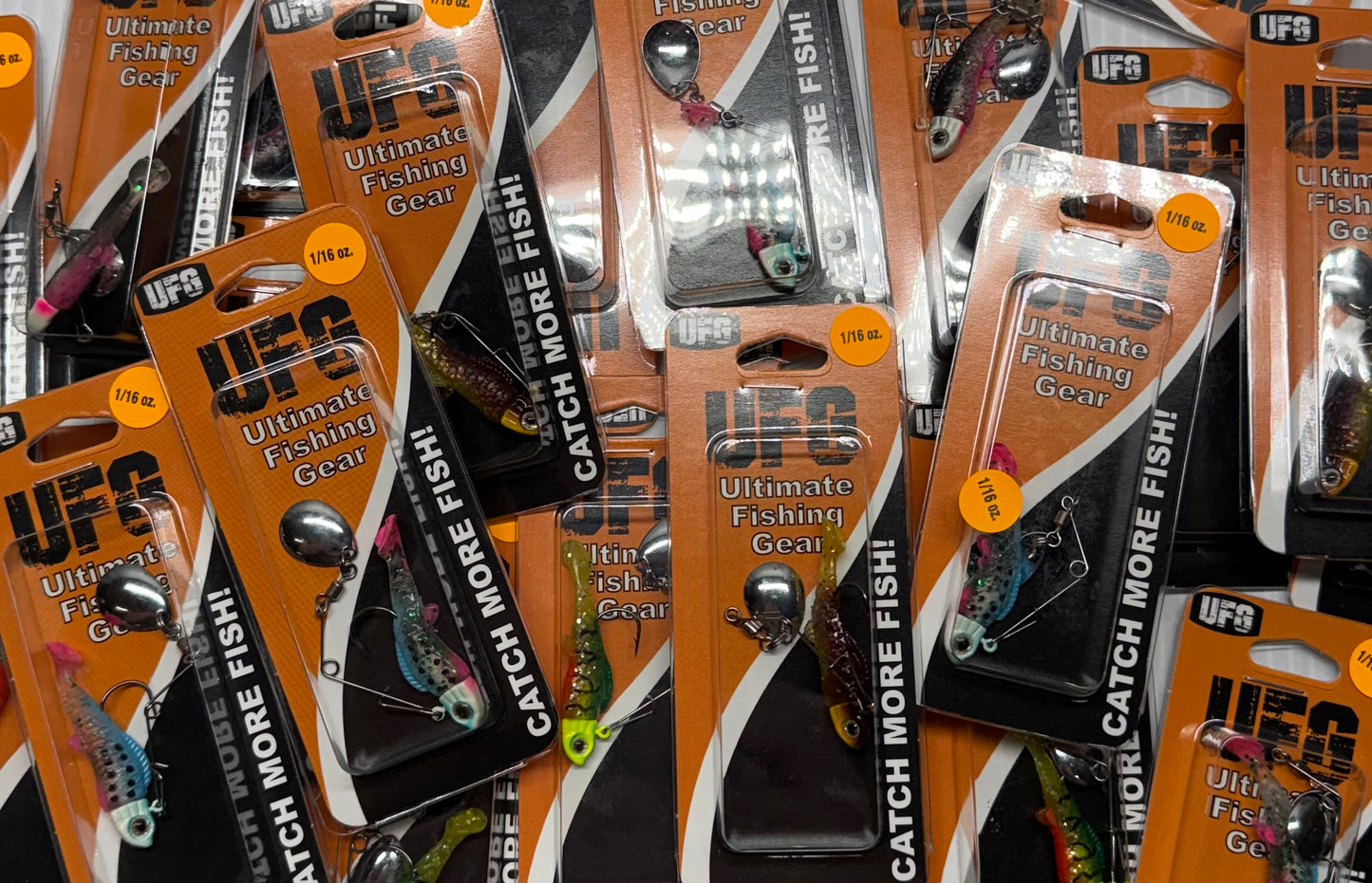 UFG MINNOW SPINS 1/16 oz 24 Piece / $1.74 Each!