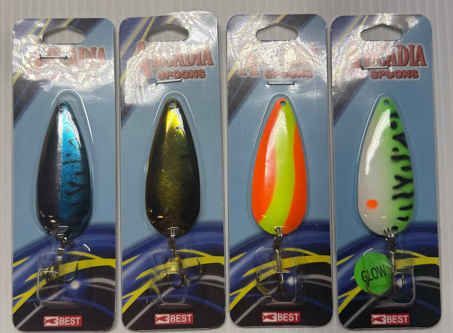 ARCADIA CASTING SPOON ASSORTMENT 1/2 oz 24 Piece / $1.74 Each!
