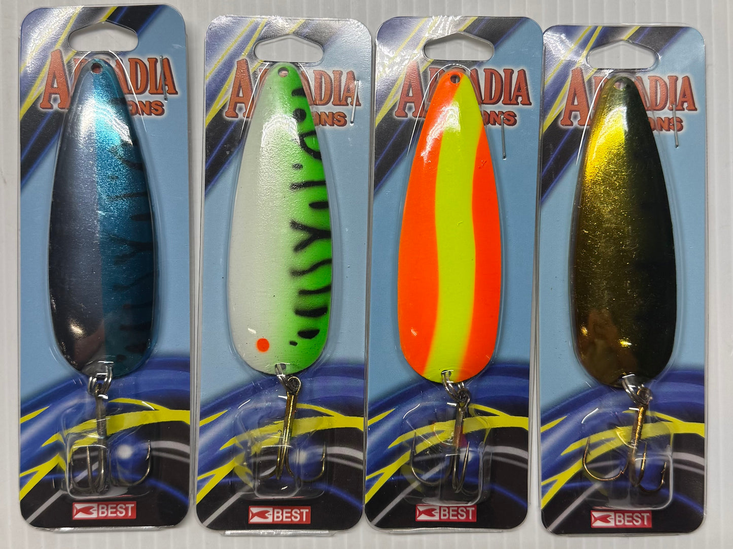 ARCADIA CASTING SPOON ASSORTMENT 7/8 oz 24 Piece / $1.74 Each!
