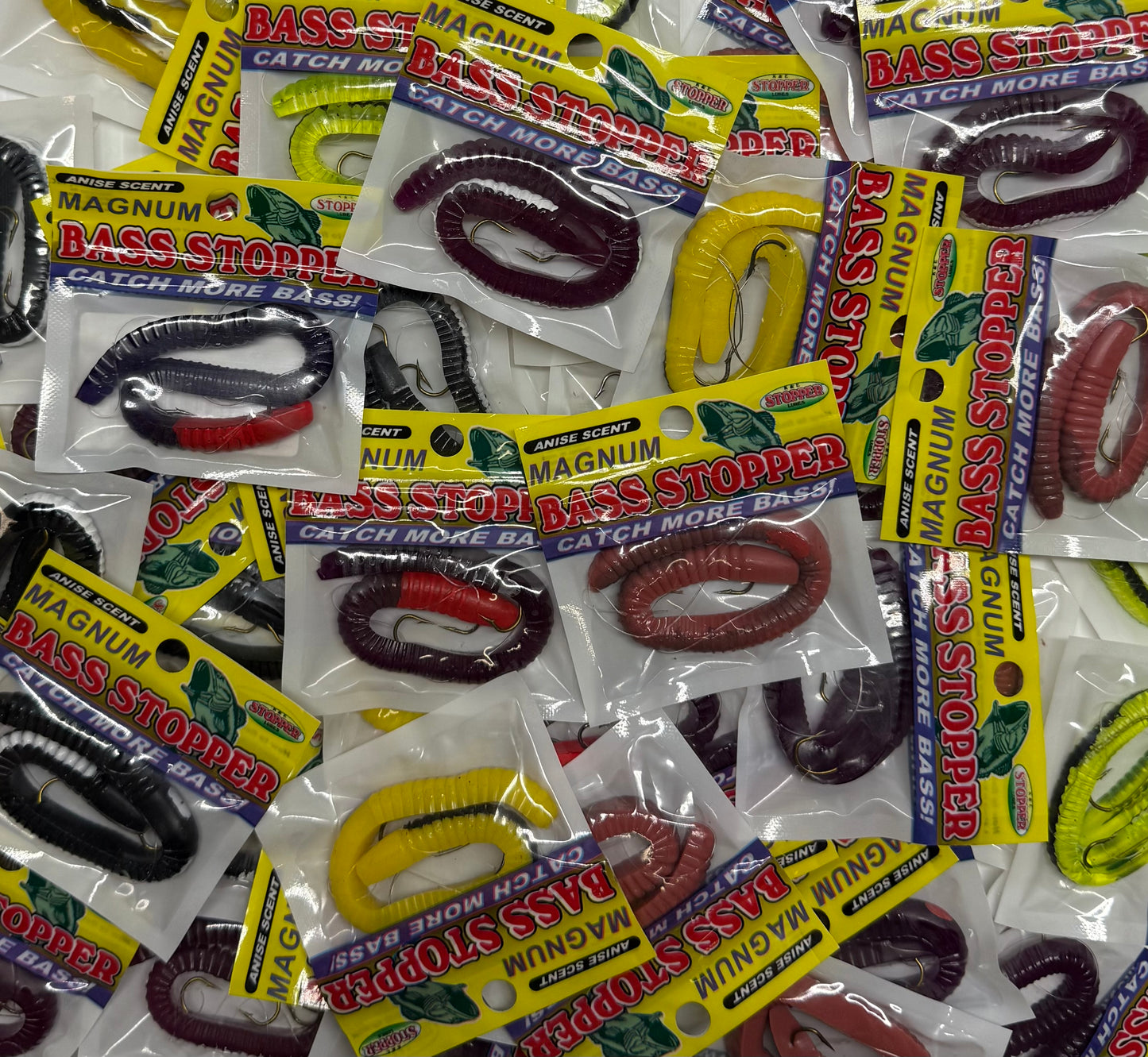 STOPPER LURES BASS STOPPER MAGNUM ASSORTMENT 48 Piece / $1.31 EACH!