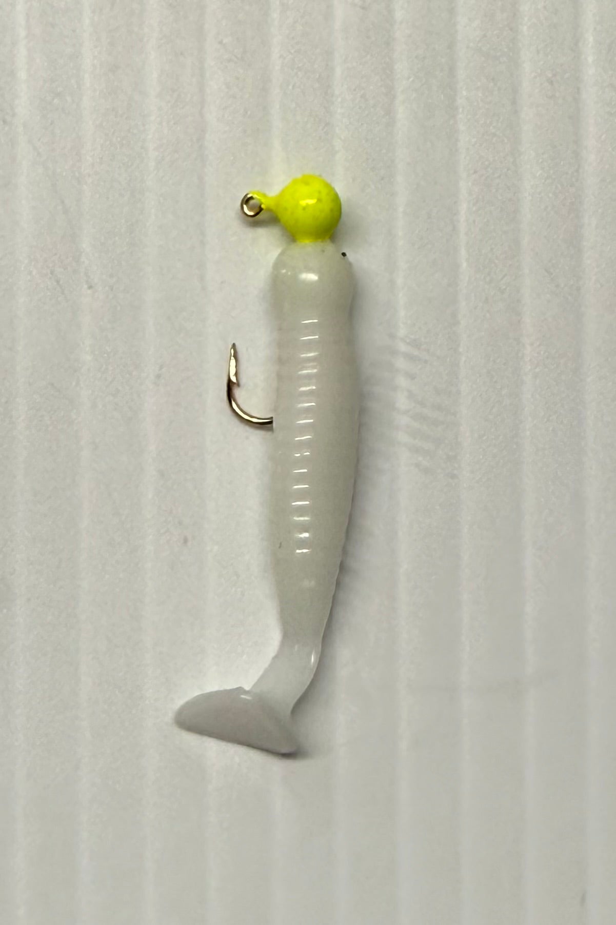 CHUBBIES CHUBS CHARTREUSE/WHITE 1/32 oz 24 Piece / $.75 Each!