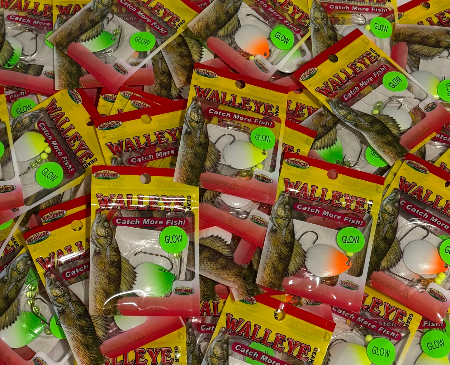 STOPPER LURES GLOW WALLEYE RIGS 72 Piece / $.75 Each!