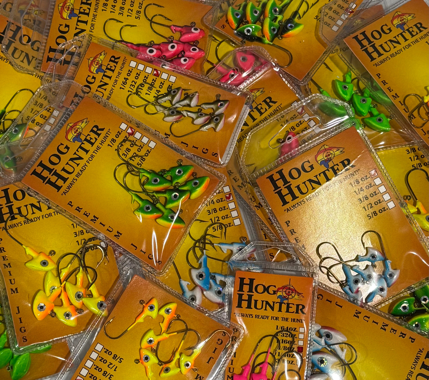 HOG HUNTER STAND UP JIGS 24 Piece / $1.75 Each!
