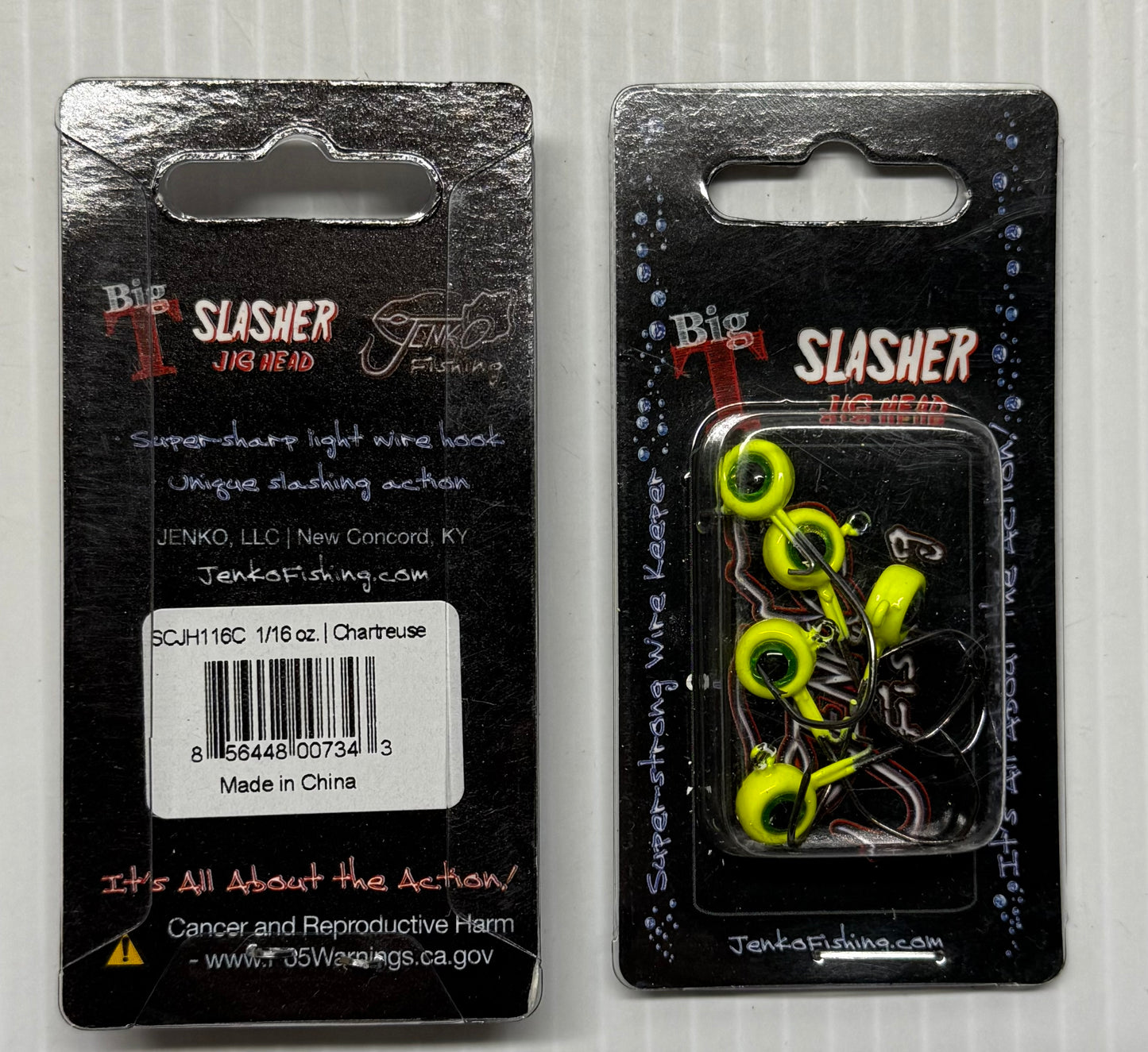 JENKO SLASHER CRAPPIE JIG HEADS 12 Piece / $2.99 Each!