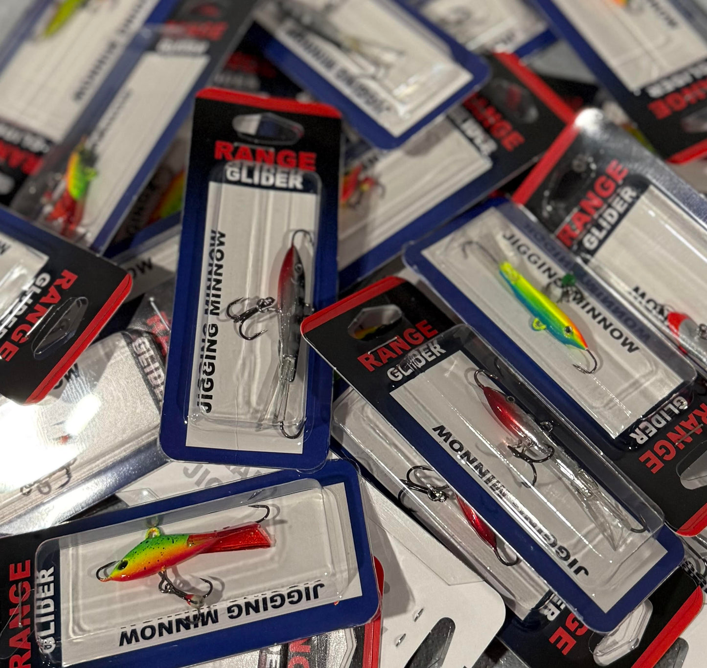 Range Glider Jigging Minnow 48 Piece / $1.77 Each!