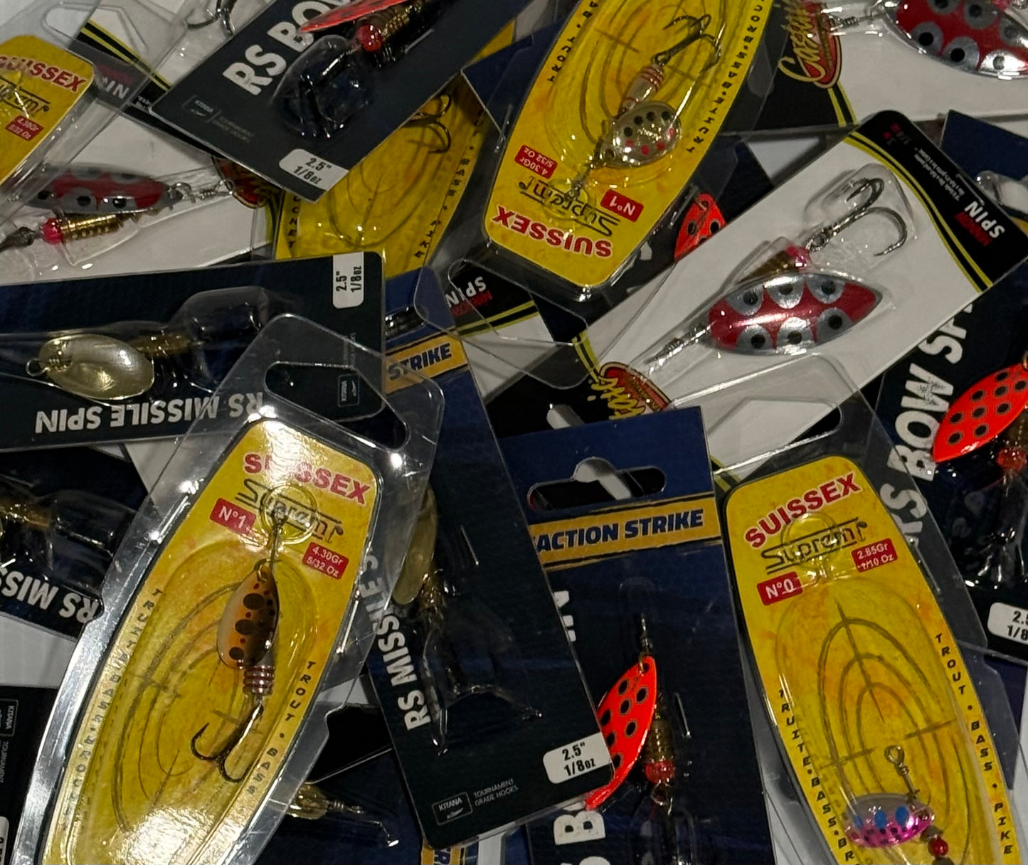 SPINNERS ASSORTMENT 24 Piece / $1.74 Each!