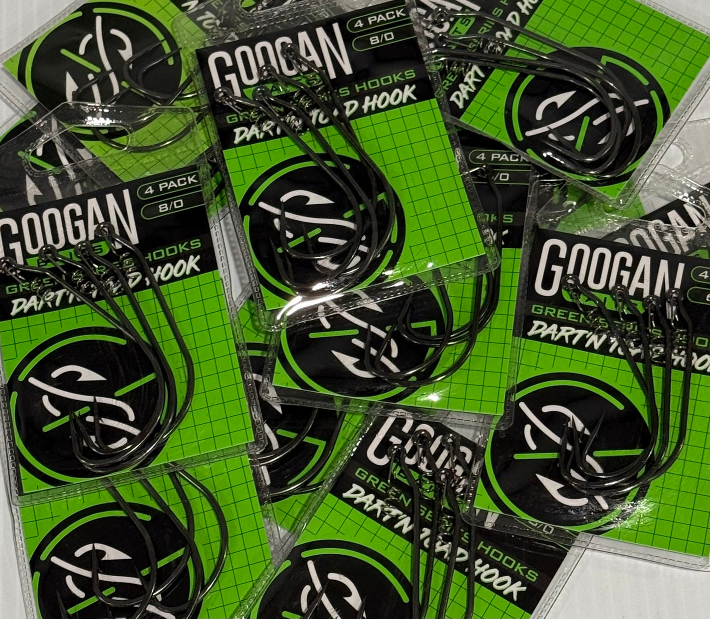 GOOGAN DART'N TOAD HOOK 12 Piece / $2.49 Each!