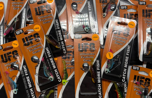 UFG MINNOW SPINS 1/16 oz 24 Piece / $1.74 Each!