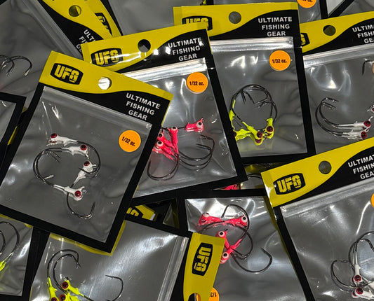 UFG JIG HEADS 1/32 24 Piece / $.99 Each!