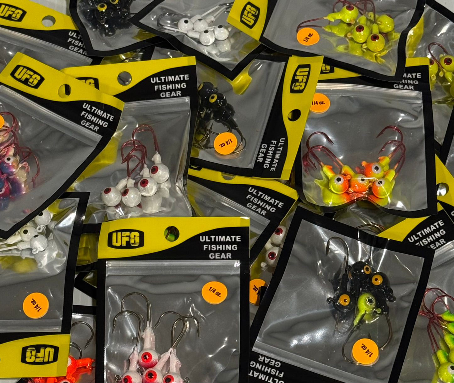 UFG JIG HEADS 1/4 24 Piece / $.99 Each!