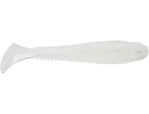 Googan Baits Saucy Swimmer 3.3 Inch - White Pearl Shad