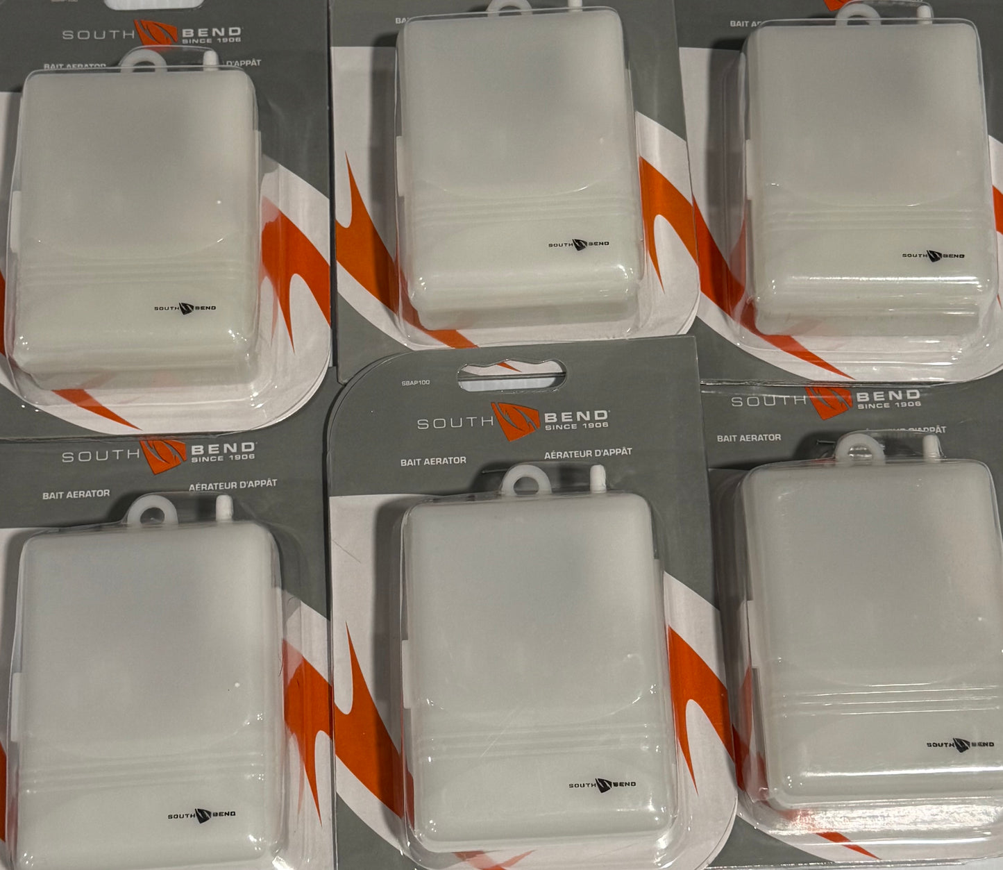 SOUTH BEND BAIT AERATORS 6 Piece / $7.50 Each!