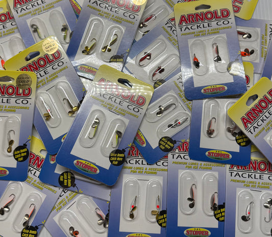 ARNOLD FLIPPER ICE JIG ASSORTMENT 24 Piece / $1.39 Each!