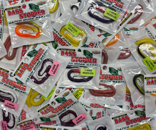 STOPPER LURES BASS STOPPER ASSORTMENT  48 Piece / $1.31 EACH!