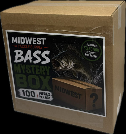 BASS MYSTERY BOX  100 Piece / $.98 Each!