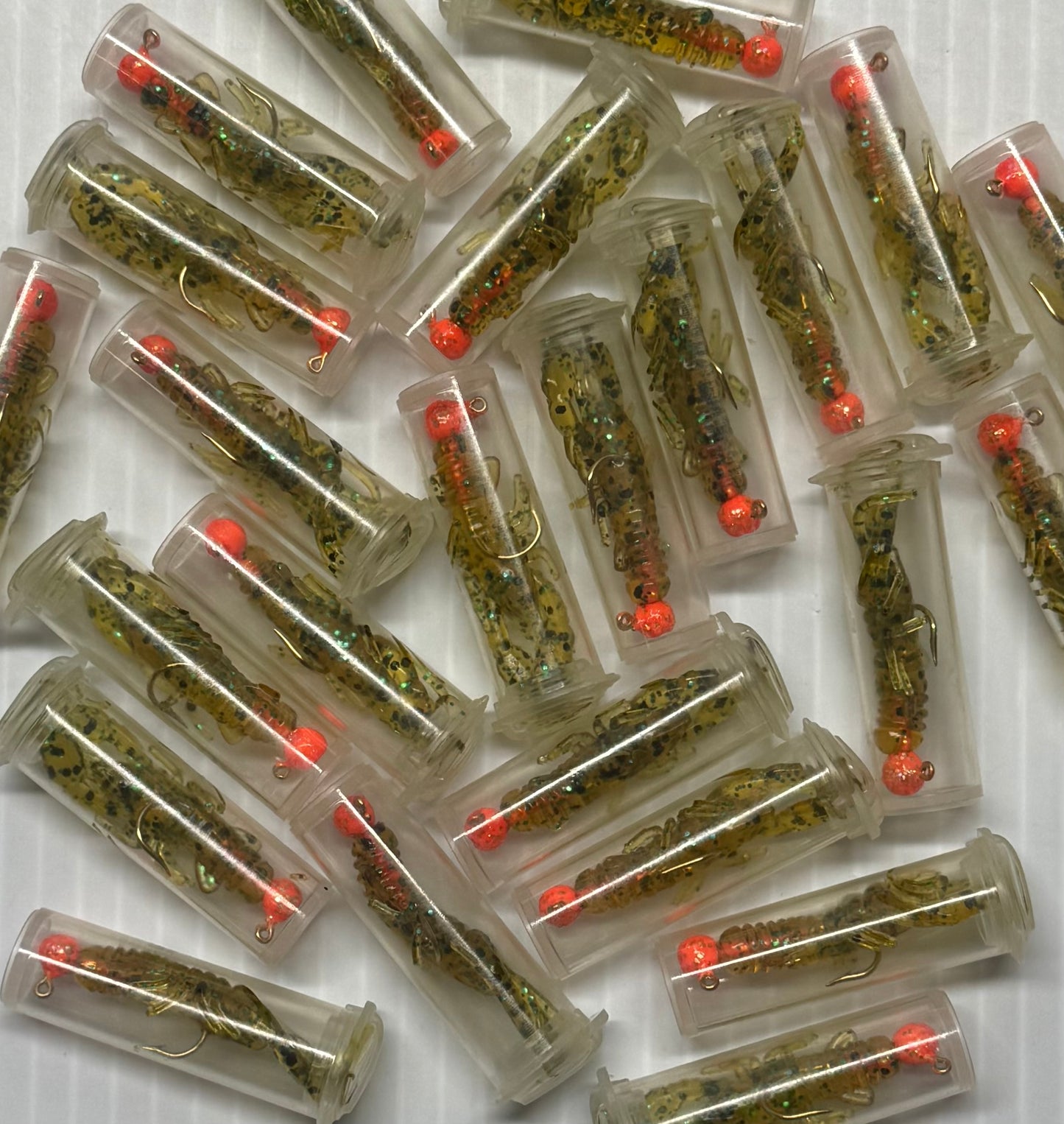 CHUBBIES CRAWLS PINK/PUMPKIN SEED 1/32 oz 24 Piece / $.75 Each!
