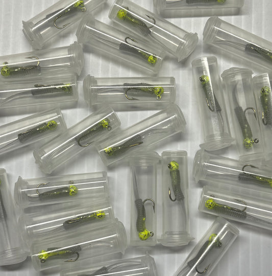 CHUBBIES SLAPS CHARTREUSE/SMOKE 1/32 oz 24 Piece / $.75 Each!