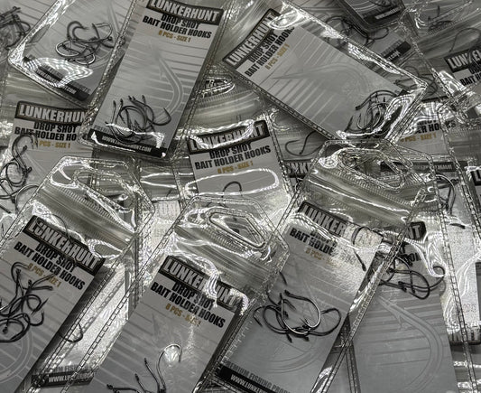 LUNKERHUNT DROP SHOT HOOKS 24 Piece / $1.49 Each!