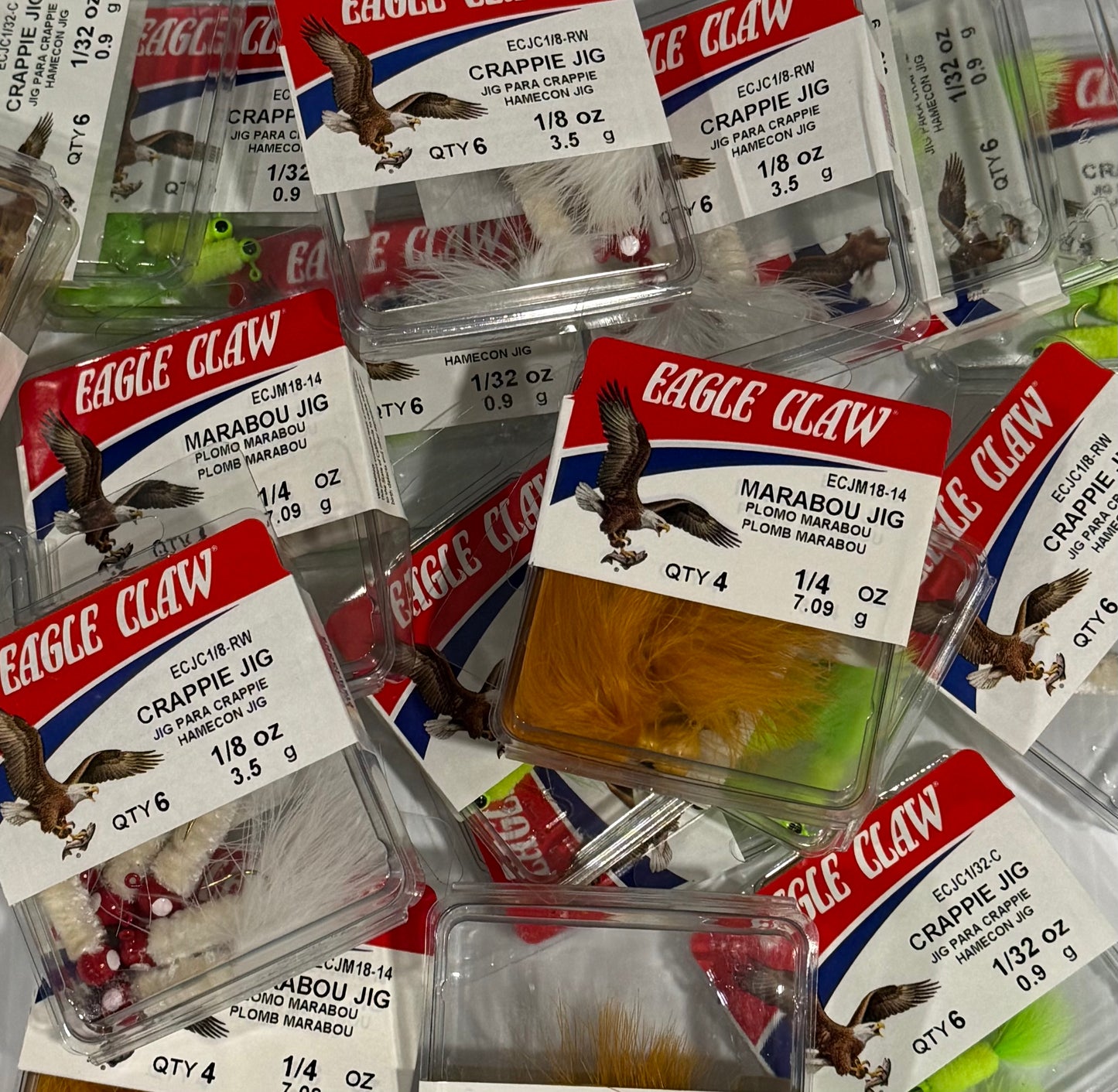 EAGLE CLAW JIGS 24 Piece / $1.49 Each!