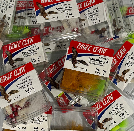 EAGLE CLAW JIGS 24 Piece / $1.49 Each!