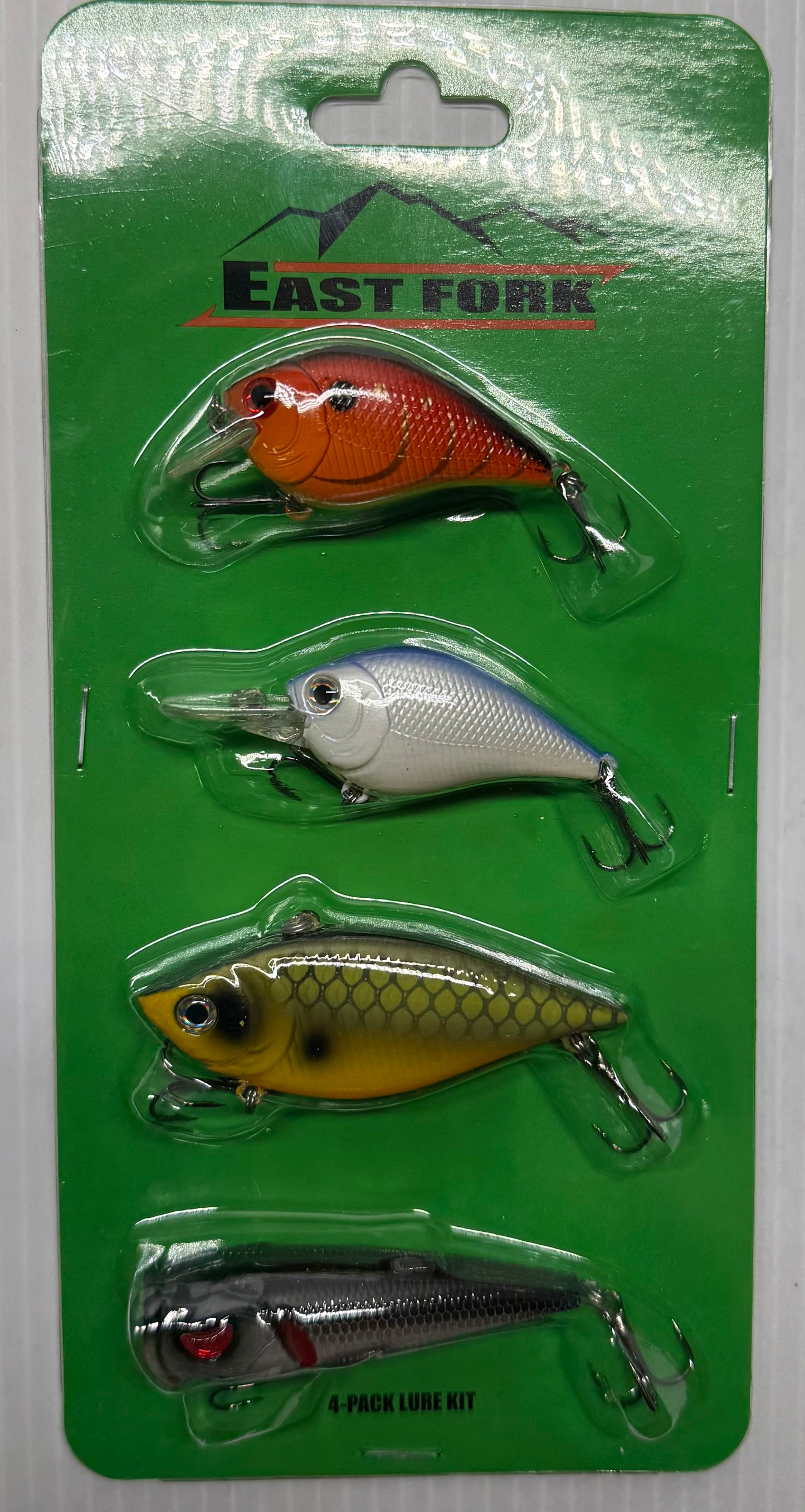 EAST FORK 4-PACK LURE KIT 48 Piece / $3.48 Each!