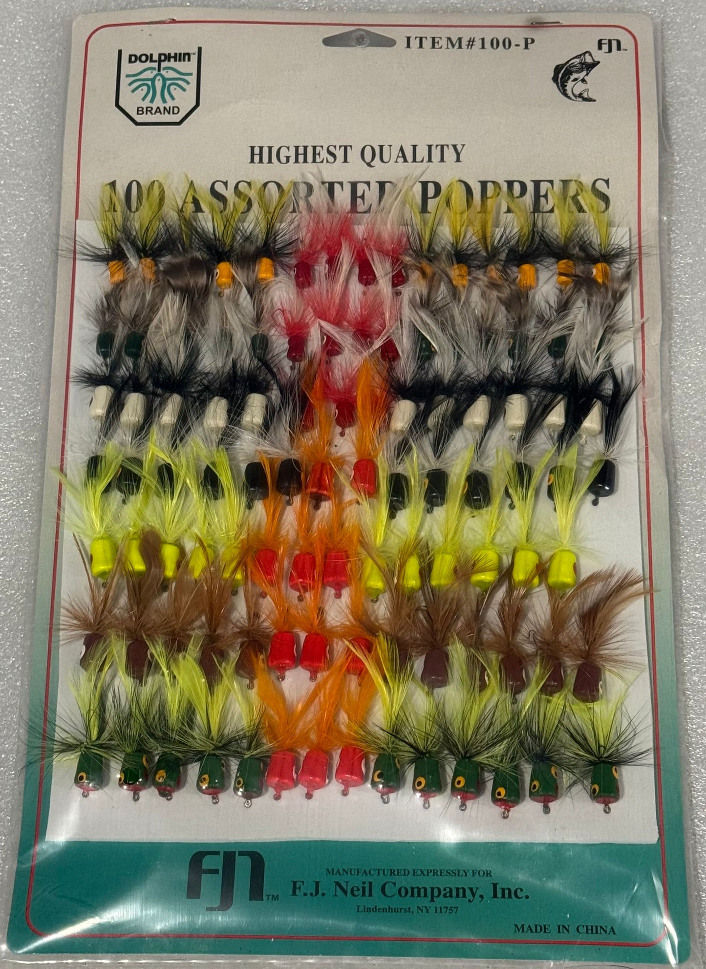 FJN Popper Assortment 100 Piece / $.46 Each!