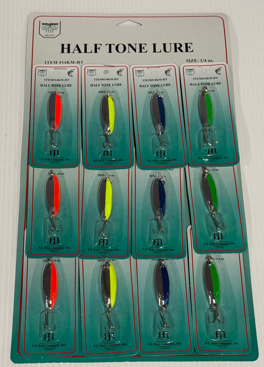 HALF TONE DOLPHIN BRAND SPOONS 12 Piece / $1.48!