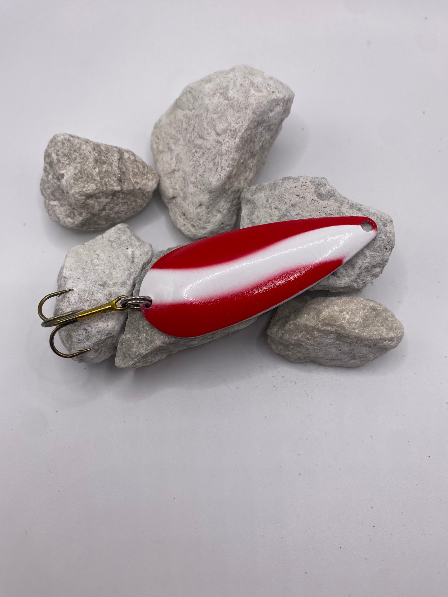 Copper Ridge - Casting Spoon - 1/2 Oz Red/White