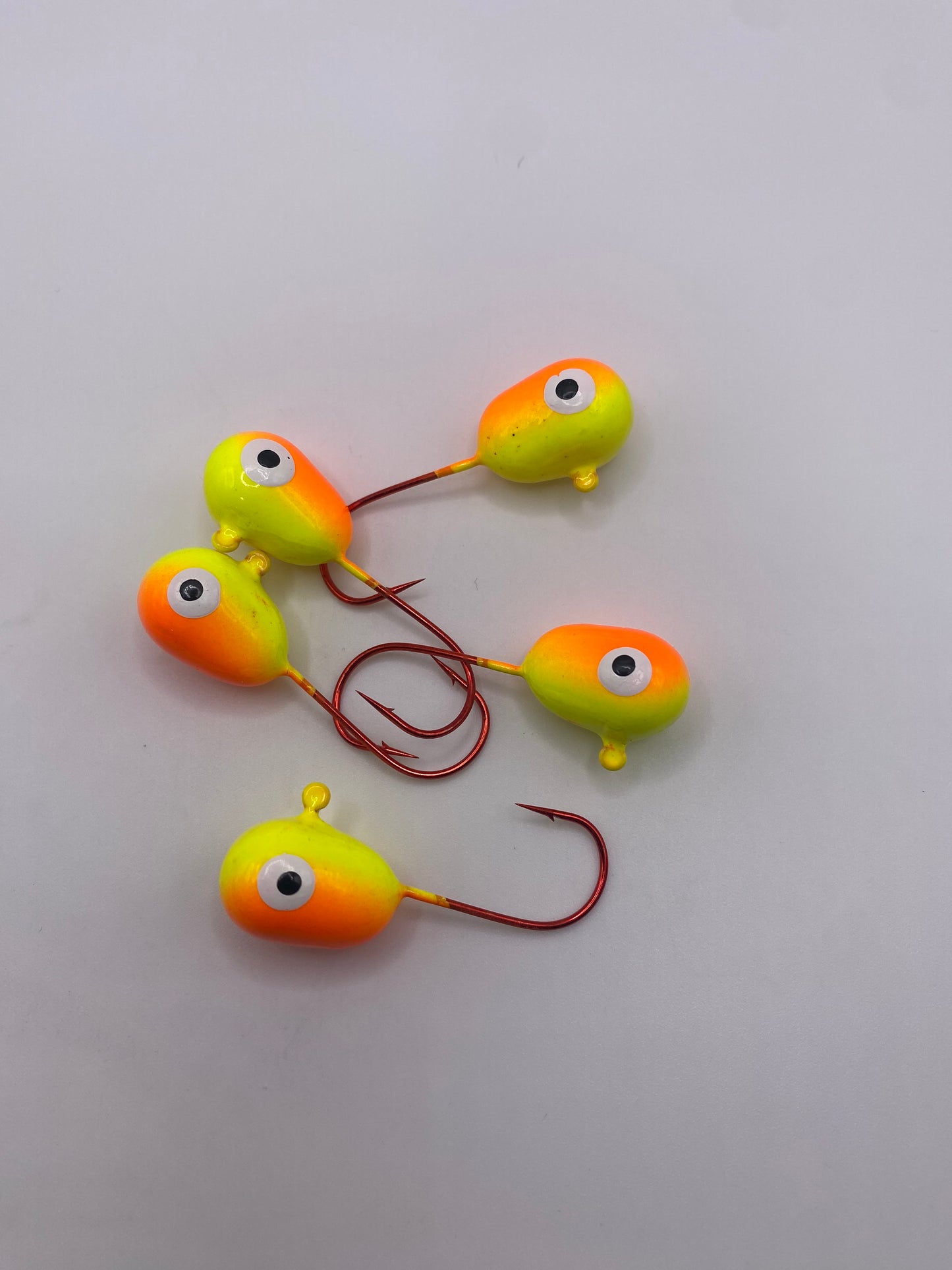 Copper Ridge Floating Jigs - Size 2/0 - Orange/Yellow