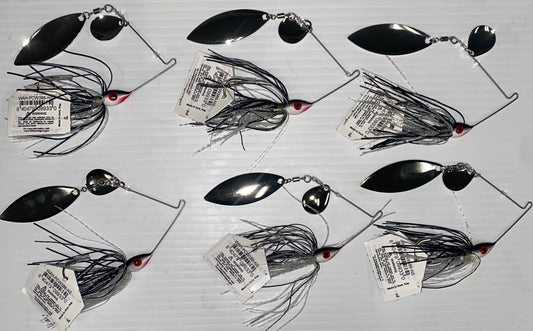 Bulk Lot of Elite Wire Spinnerbaits - Natural Shad CW