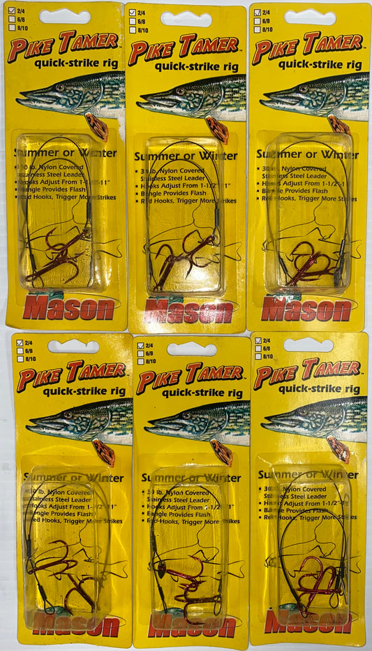 Bulk Lot of Mason Pike Tamer Quick-Strike Rigs