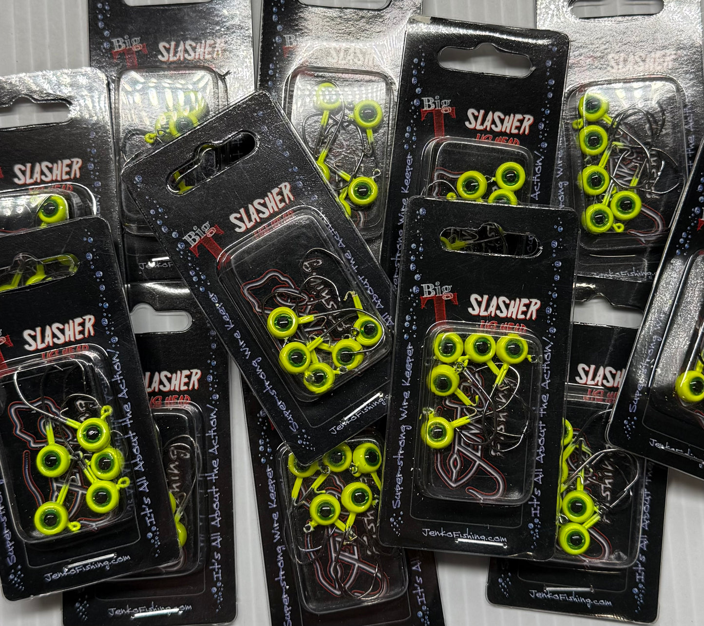 JENKO SLASHER CRAPPIE JIG HEADS 12 Piece / $2.99 Each!