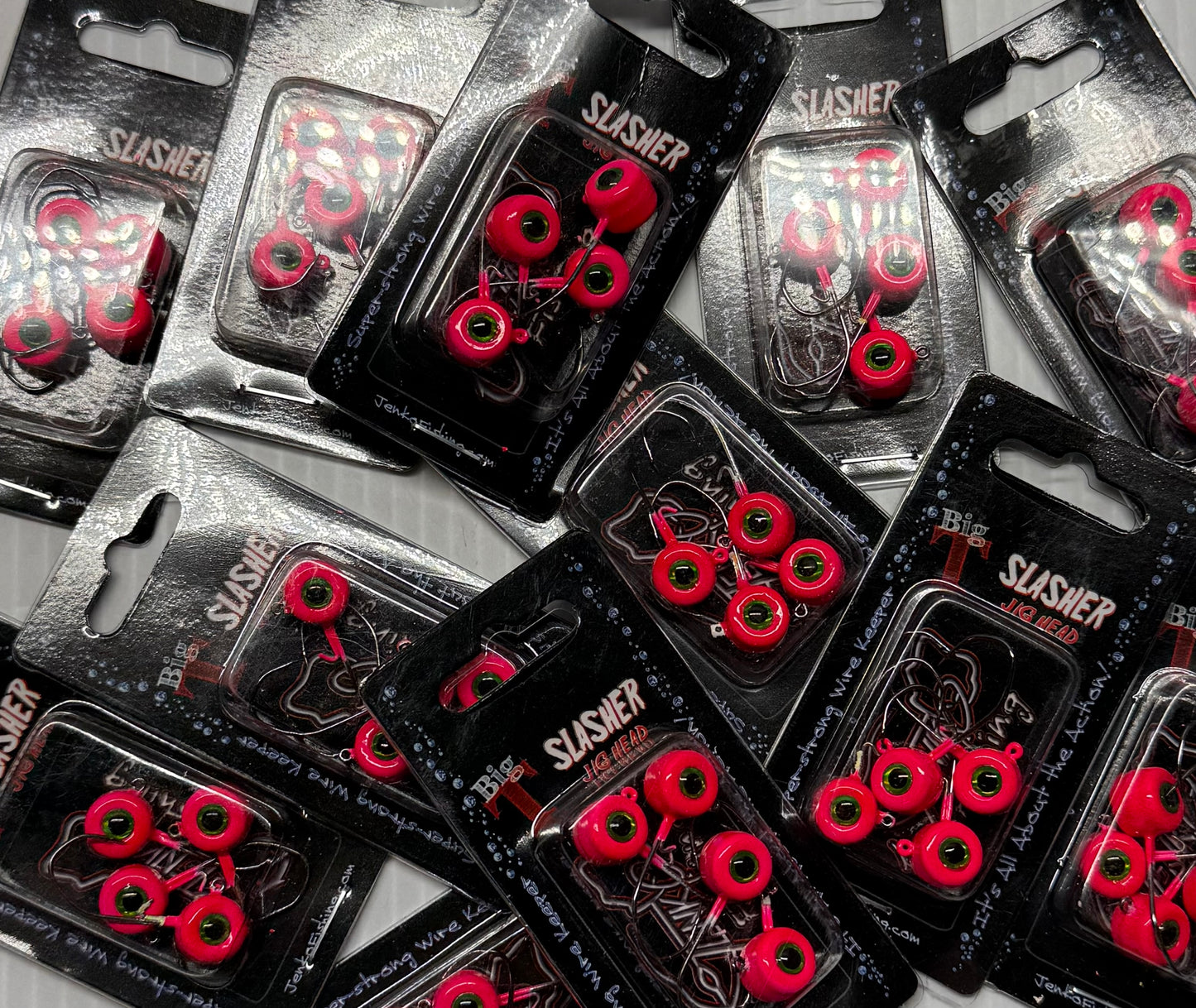 JENKO SLASHER CRAPPIE JIG HEADS 1/4 oz 12 Piece / $2.99 Each!
