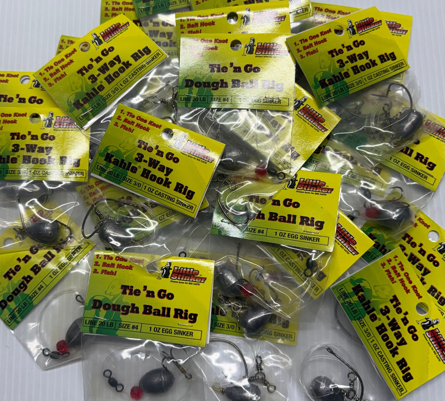 LITTLE STINKER CATFISH RIGS 24 Piece / $1.49 Each!
