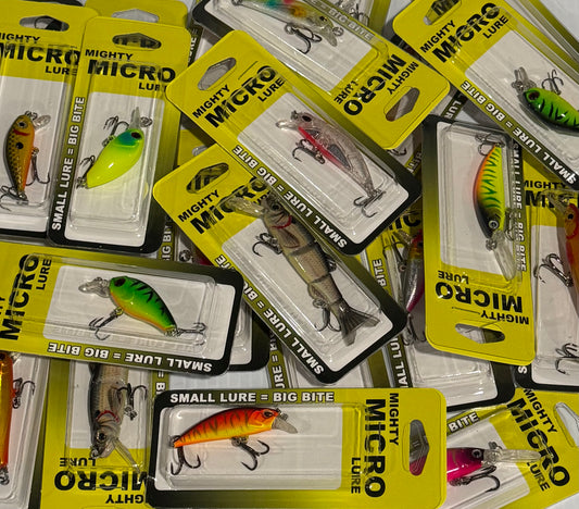 MIGHTY MIRCO LURES 24 Piece / $2.49 Each!