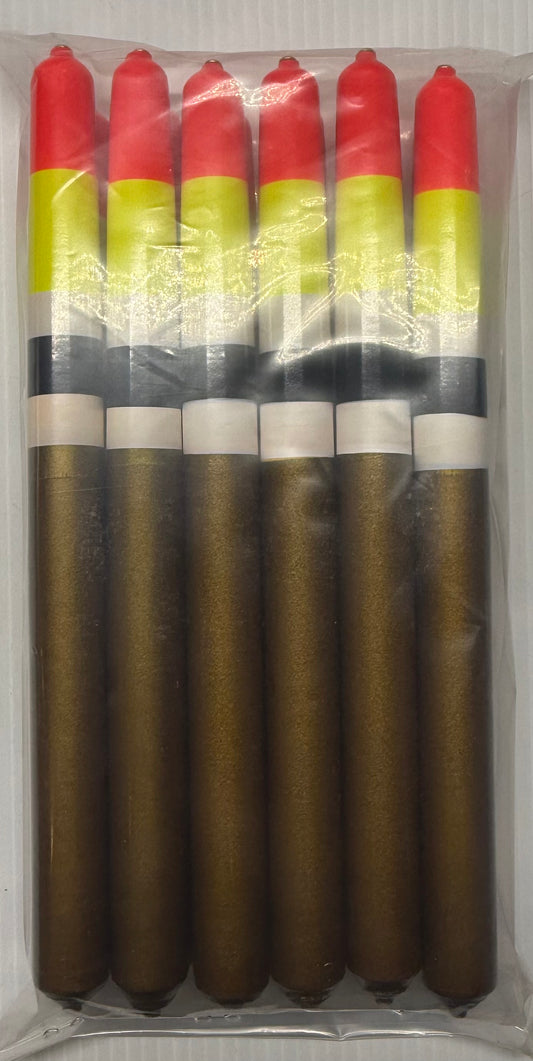 Weighted Catfish Pole Floats 10'' 12 Piece / $1.98 Each!