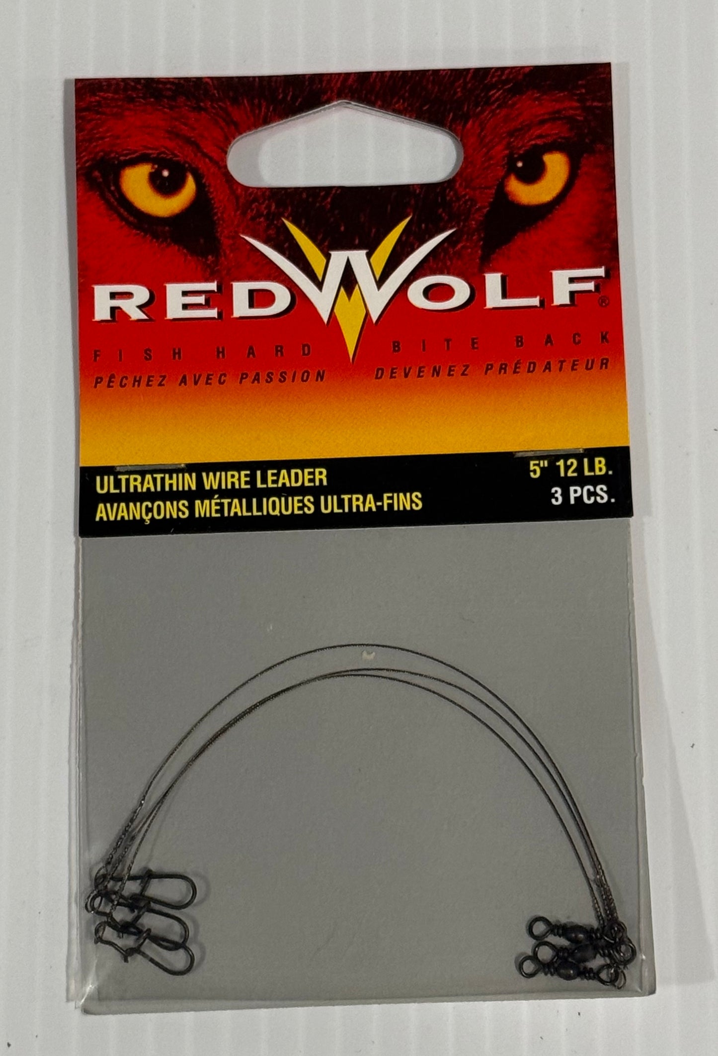 RED WOLF WIRE LEADERS 48 Piece / $.48 Each!