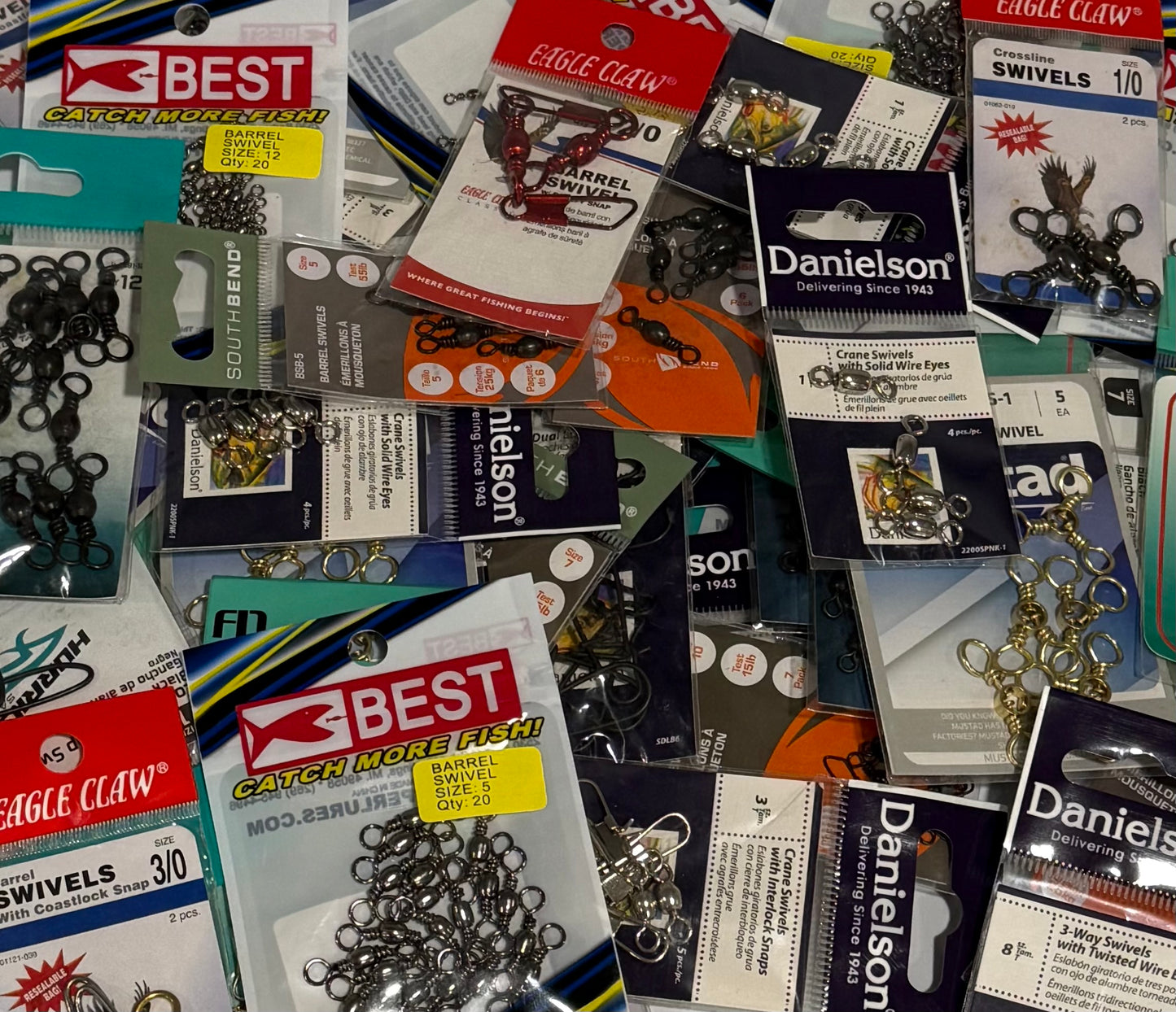 SNAPS AND SWIVELS BUNDLE 48 Piece / $.72 Each!