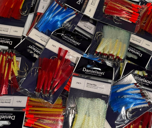 DANIELSON SHRIMP FLIES 18 Piece / $2.22 Each!