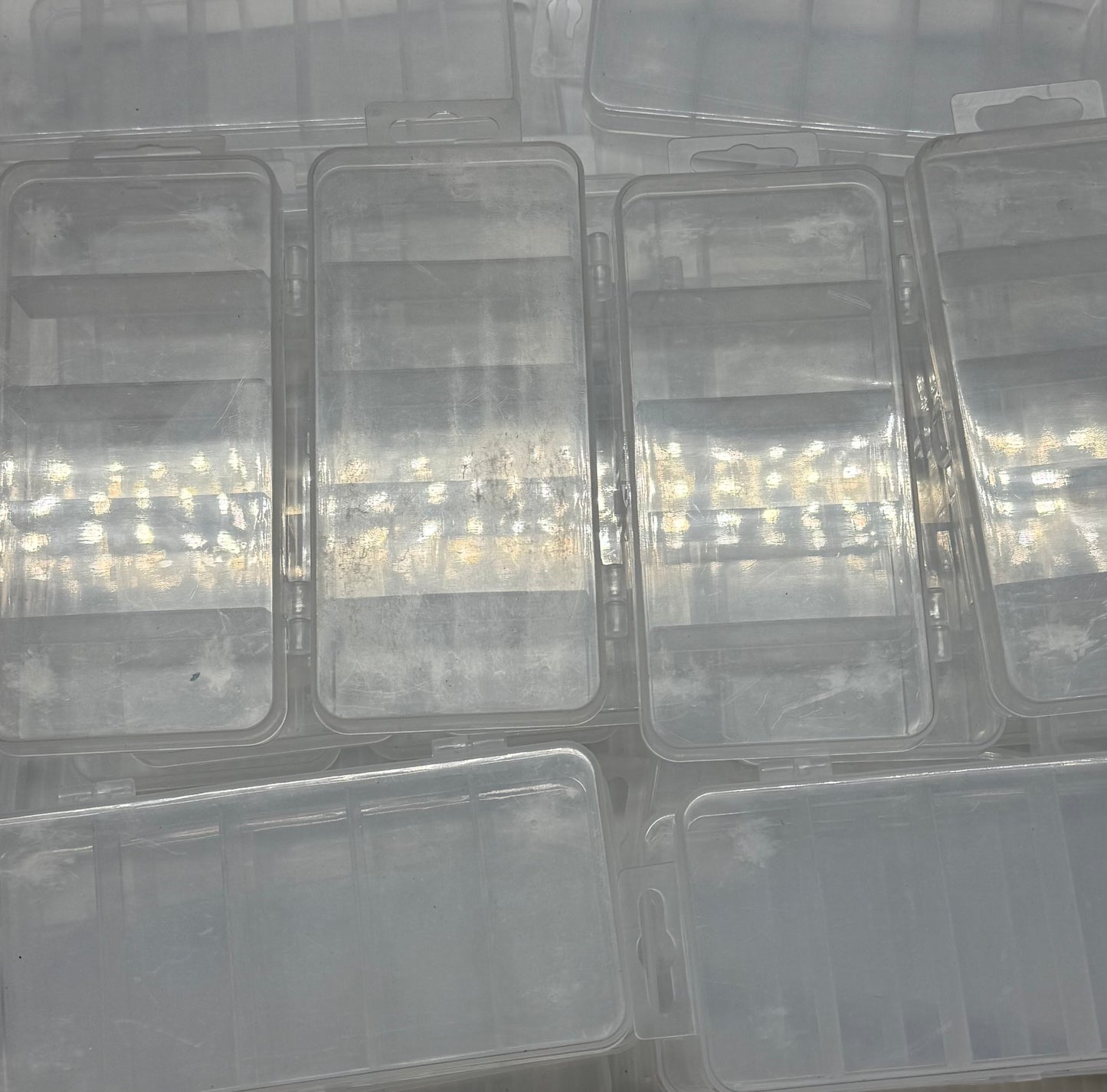 5 SLOT SMALL TACKLE BOXES 24 Piece / $.98 Each!