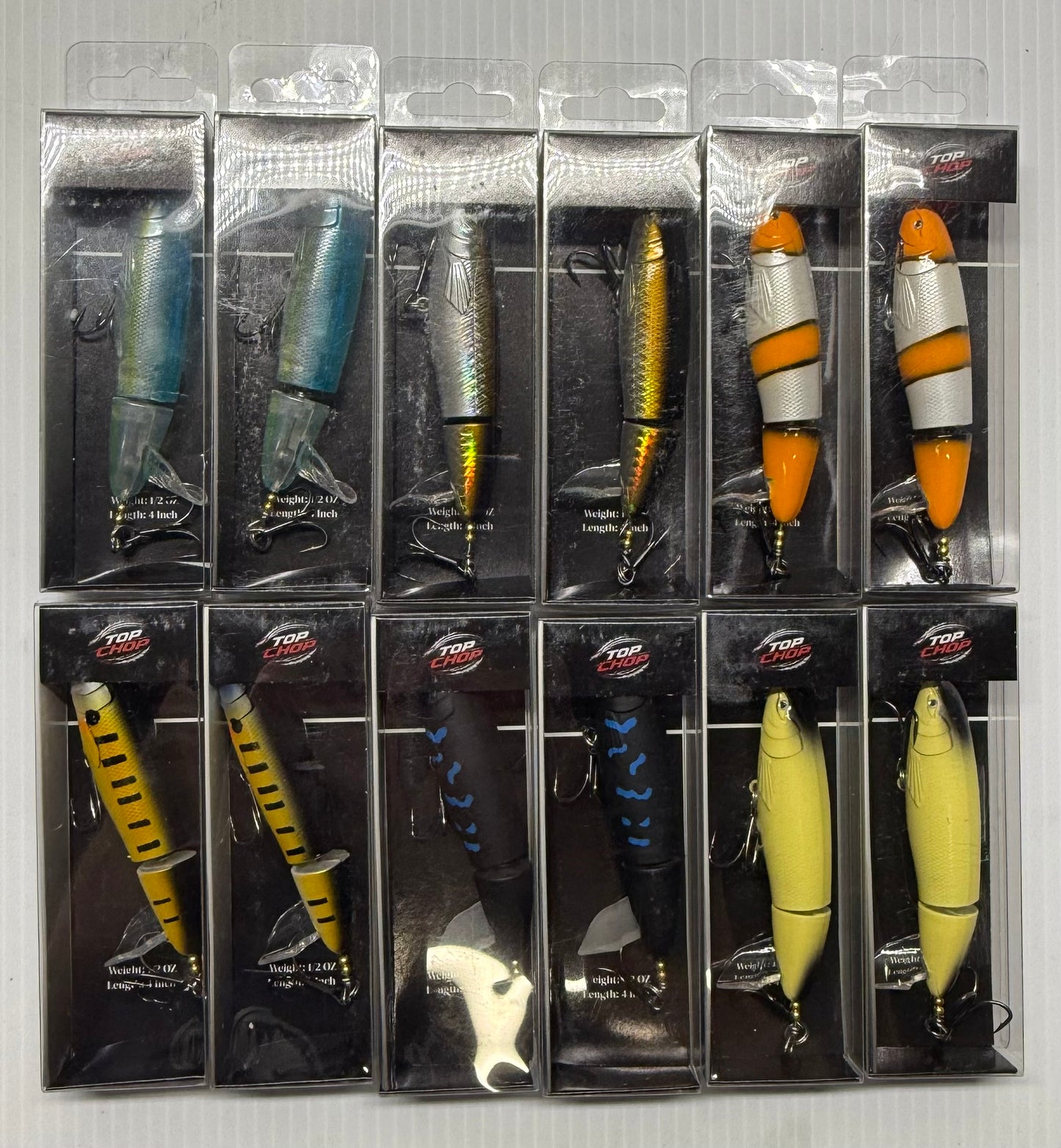 TOP CHOP PLOPPING BAIT  12 Piece / $4.29 Each!