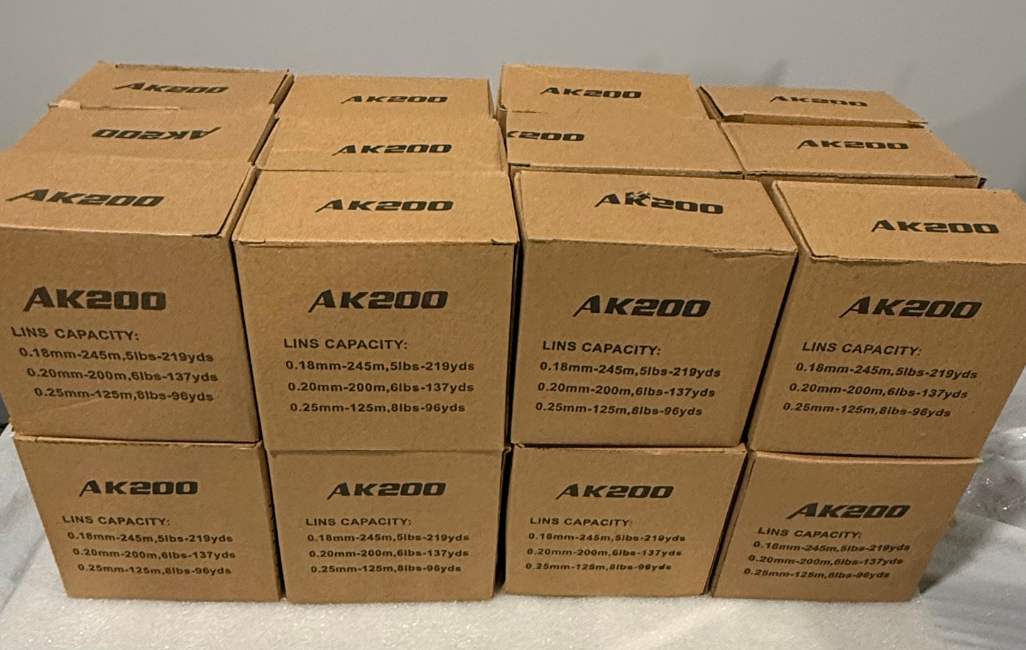 AK200 REELS 24 Piece / $2.42 Each!