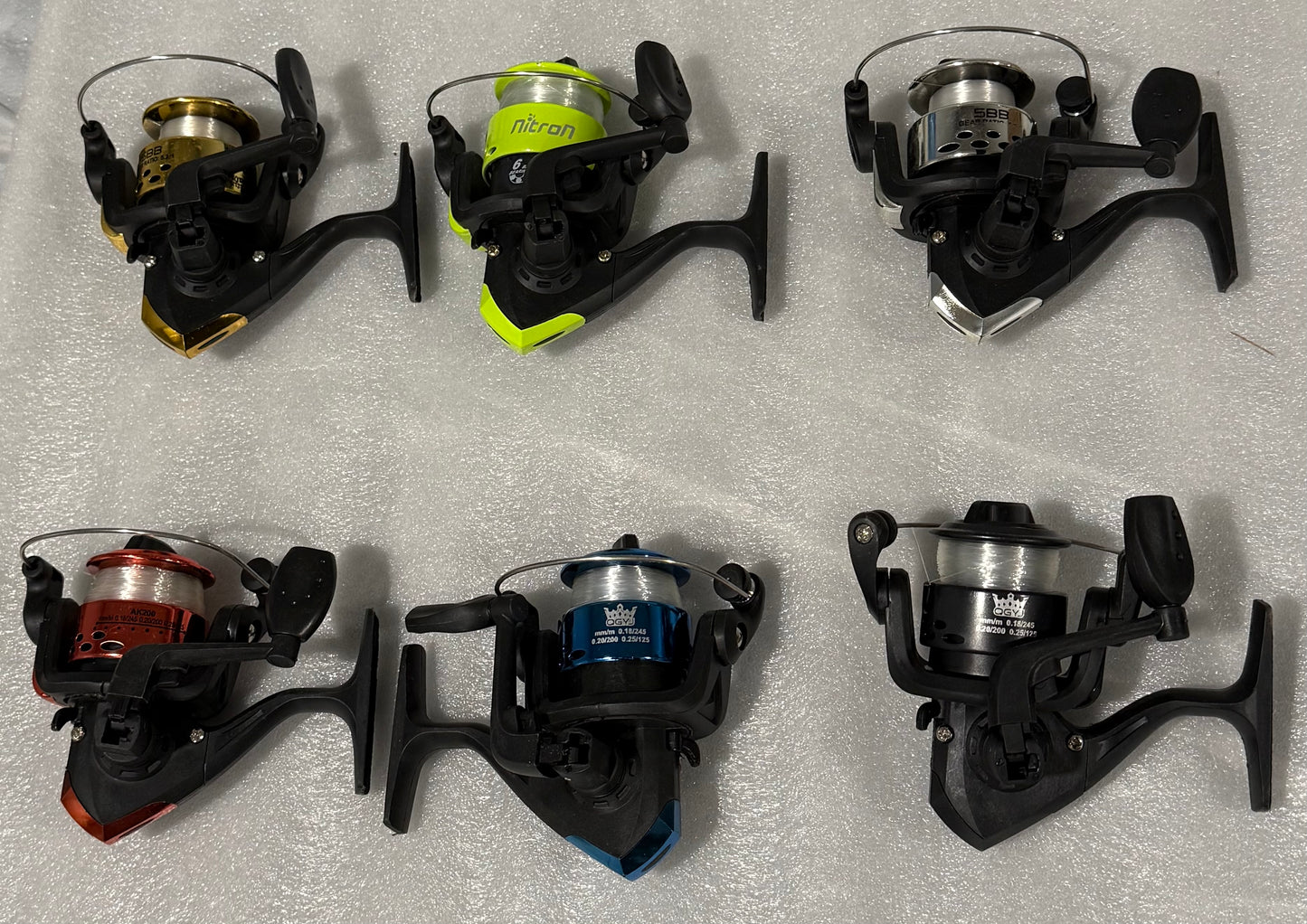 AK200 REELS 24 Piece / $2.42 Each!