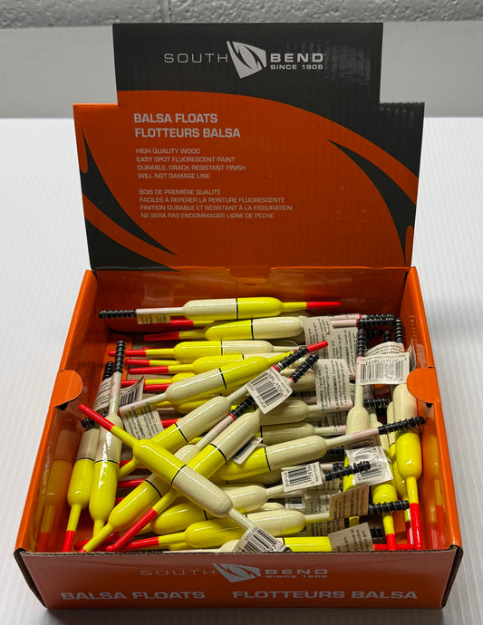 SOUTHBEND BALSA FLOATS 36 Piece / $1.09 Each!