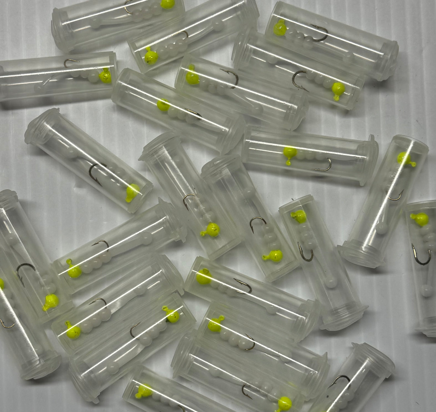 CHUBBIES KNOX CHARTREUSE/WHITE 1/32 oz 24 Piece / $.75 Each!