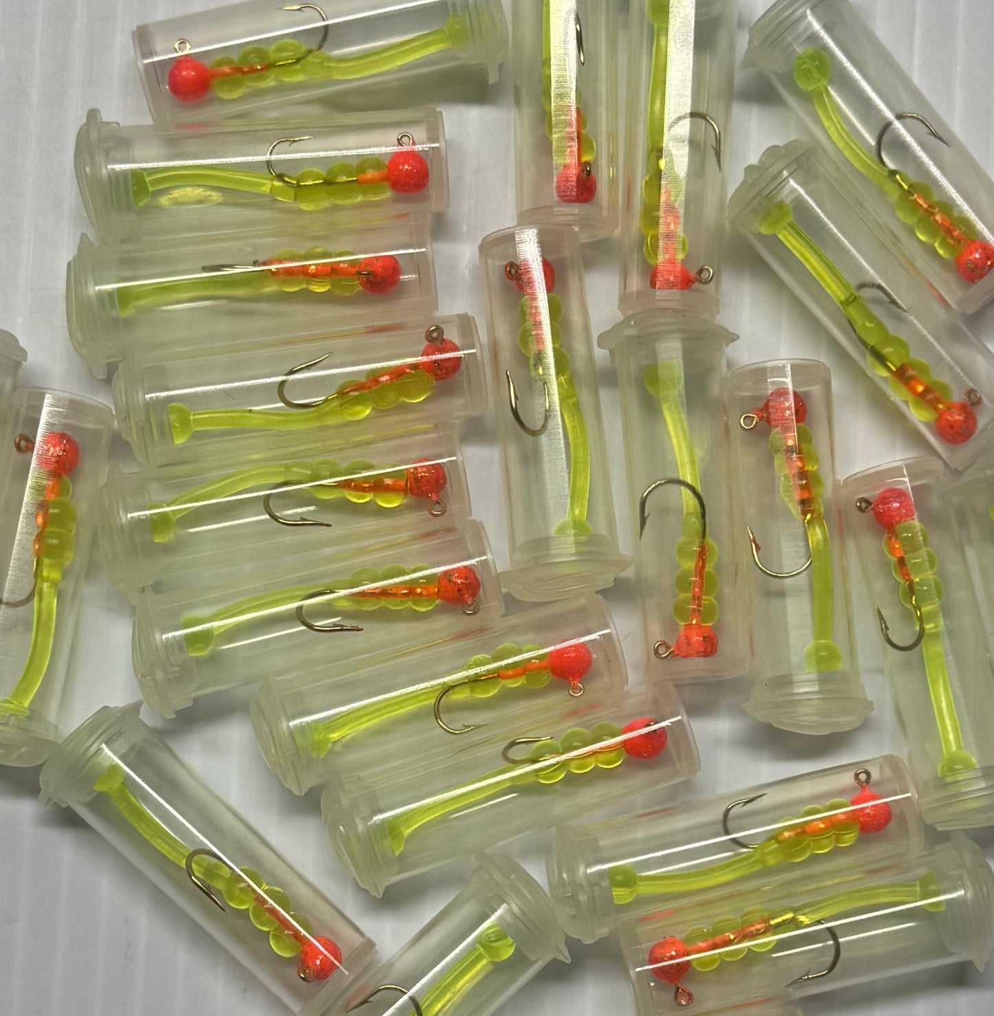 CHUBBIES KNOX ORANGE/CHARTREUSE 1/32 oz 24 Piece / $.75 Each!