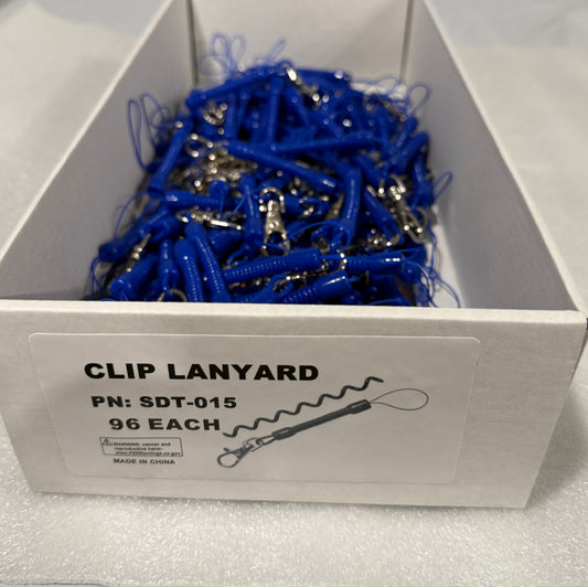 CLIP LANYARDS 96 Piece / $.83 Each!