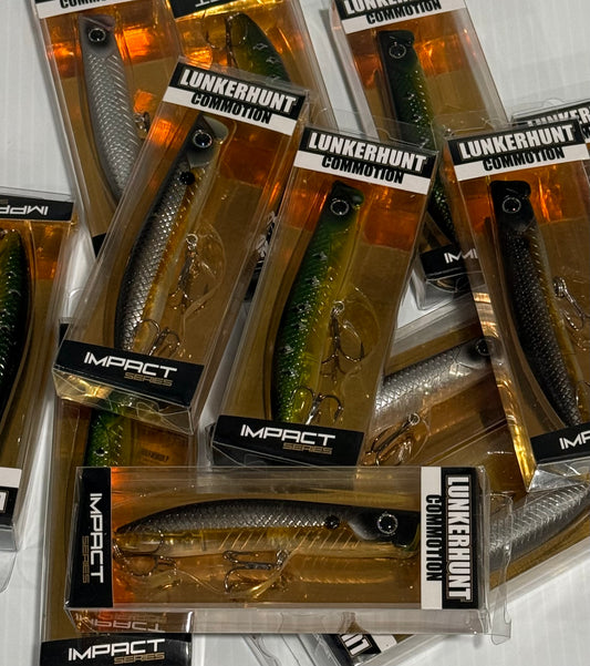LUNKERHUNT IMPACT PENCIL POPPER 12 Piece / $4.29 Each!