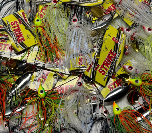 MAXX STRIKE PREMIUM SPINNERBAITS 1/2 oz 24 Piece / $2.25 Each!