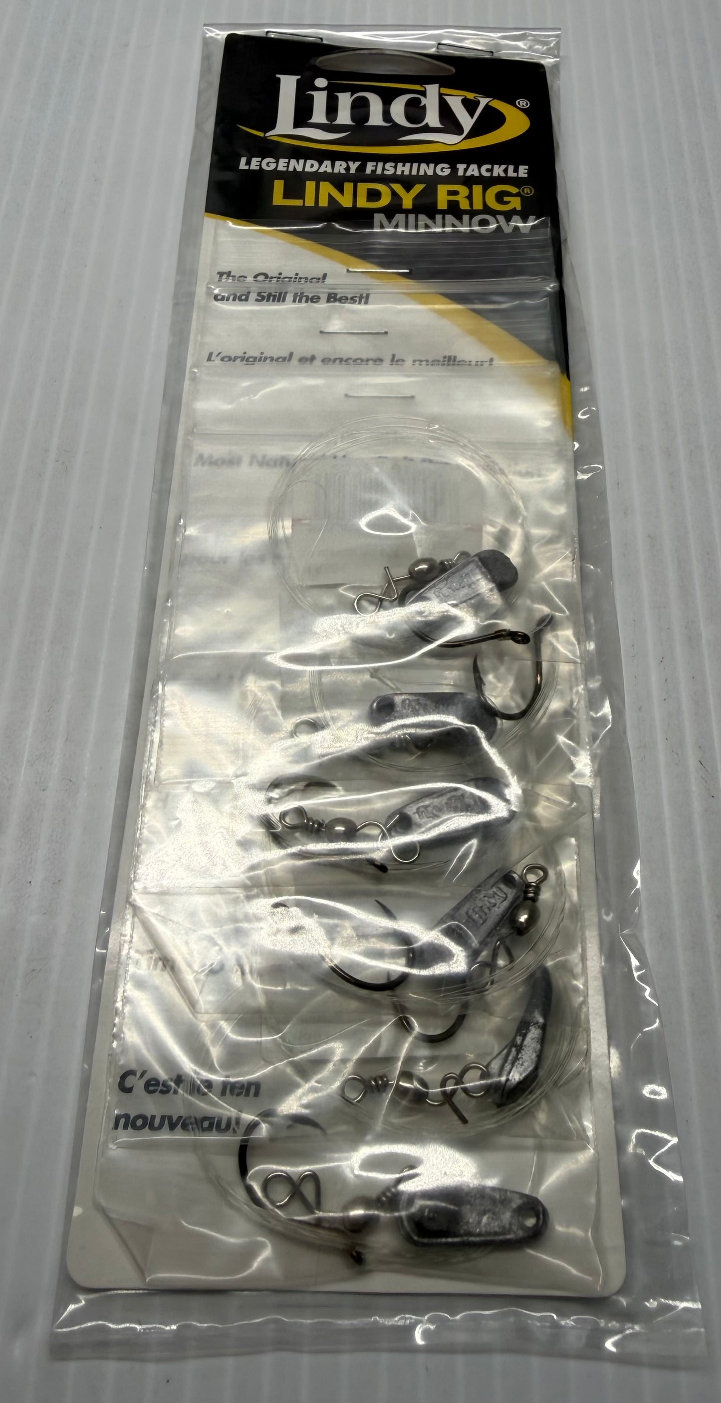 LINDY RIG- MINNOW RIG 12 Cards / $5.00 Each!